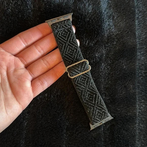 Apple Watch Bands -Elastic Woven Print - Picture 2 of 5